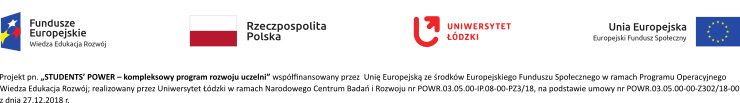 Logotypy Projektu STUDENT'S POWER