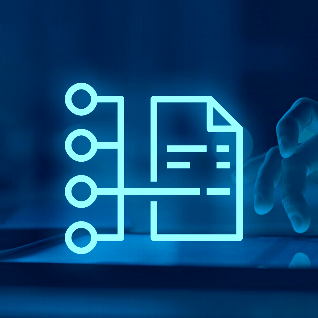 Grafika z ikoną w kształcie kartki papieru 