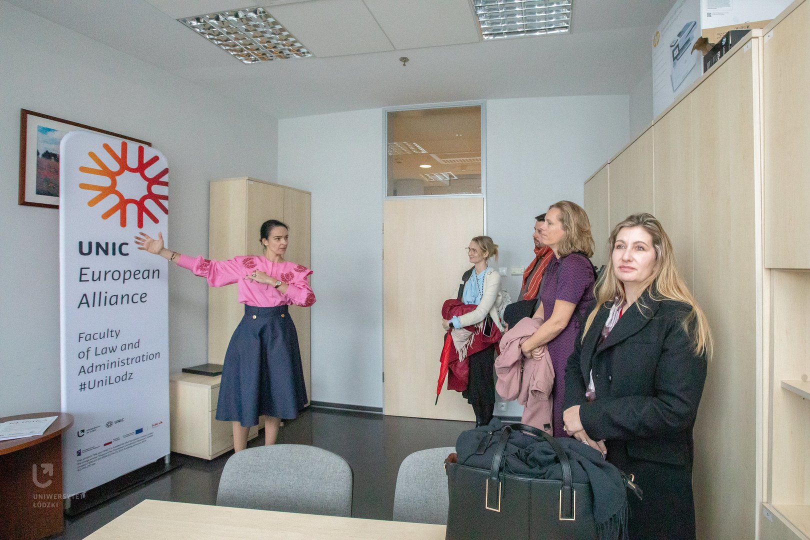 delegacja UNIC na UŁ