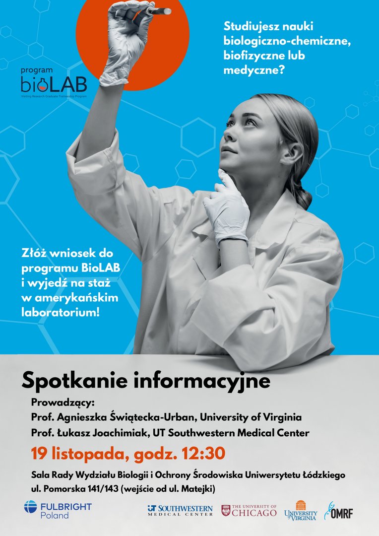 Plakat BIOLAB
