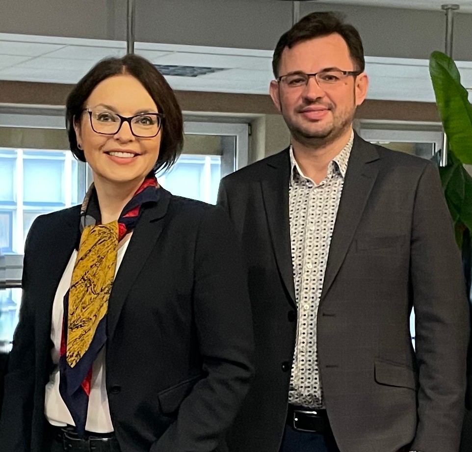 prof. Janicka i prof. Sajnóg