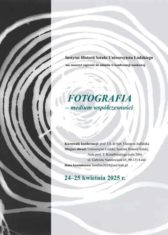 Plakat konferencji