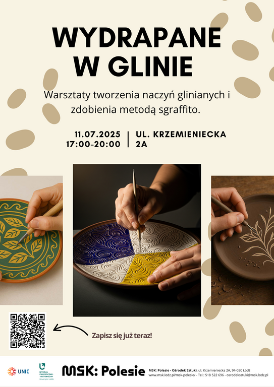 Wydrapane w glinie_warsztaty