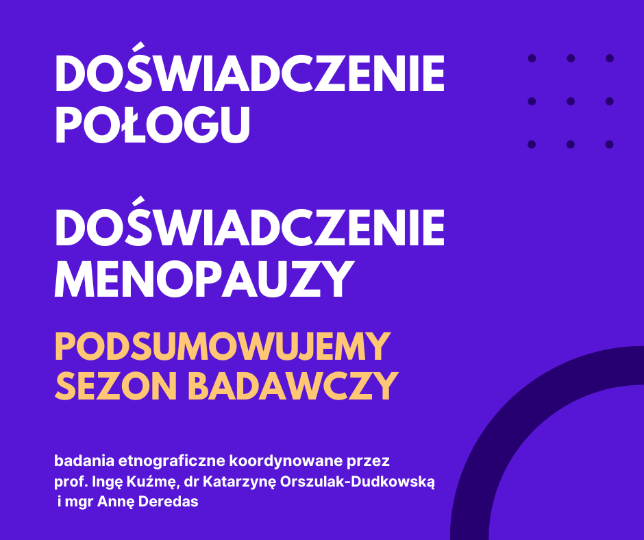 Menopauza, połóg_badania