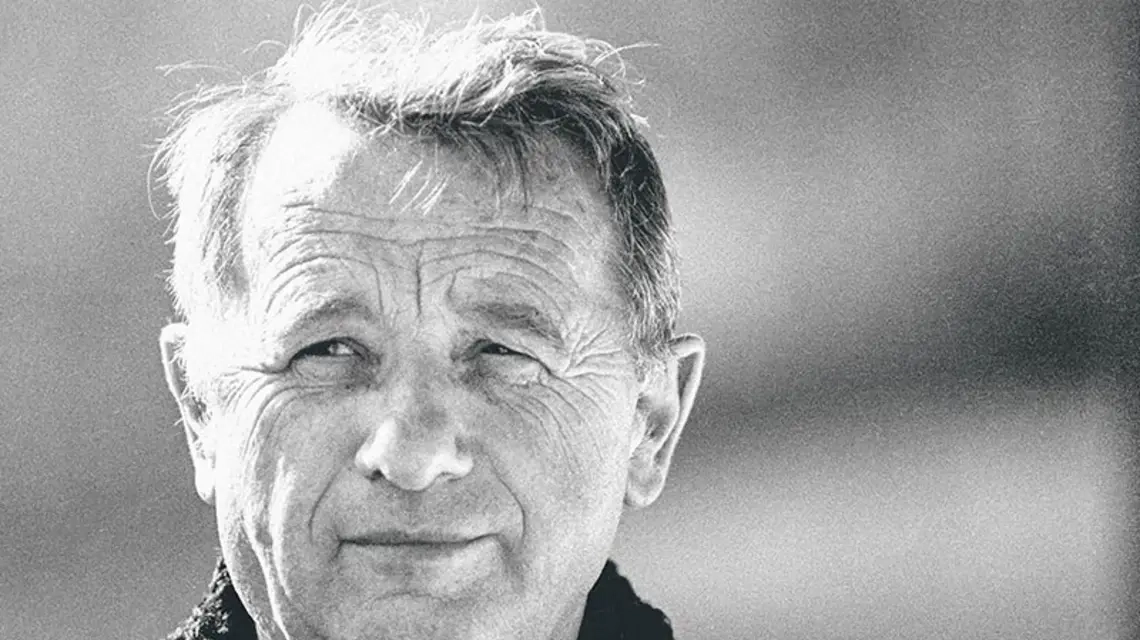 Twarz starszego mężczyzny