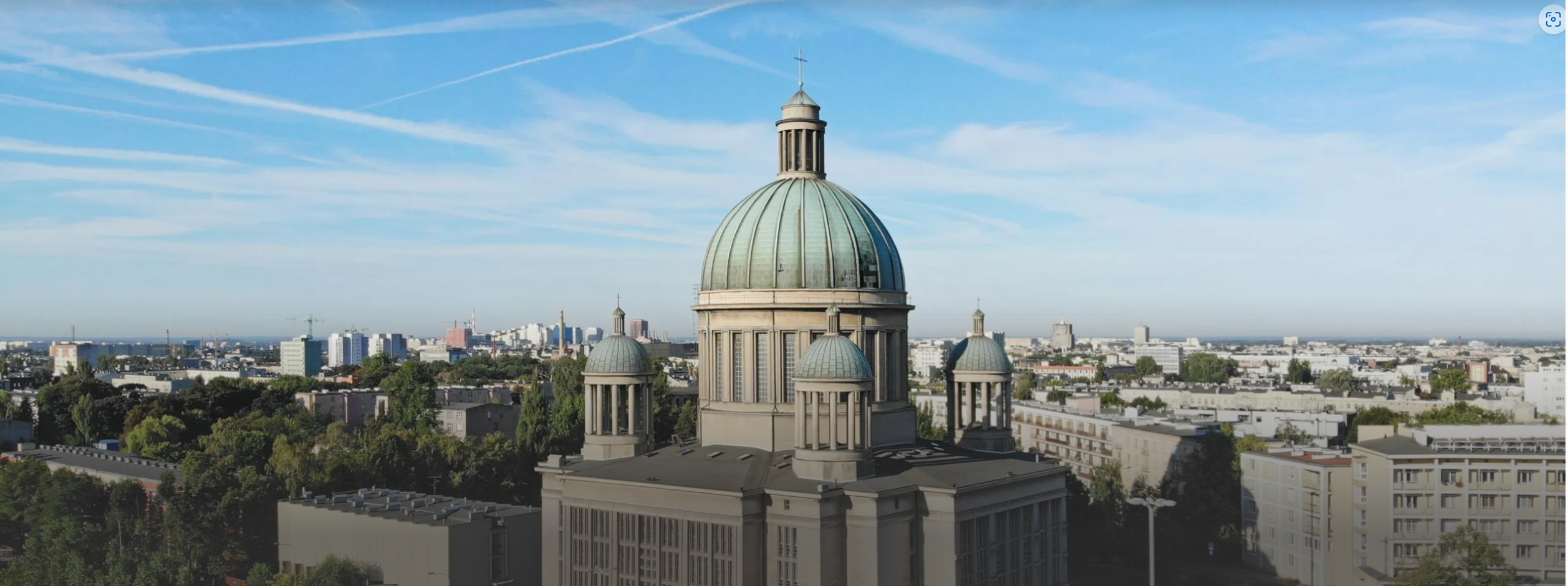 Kościół pod wezwaniem Św. Teresy z lotu ptaka