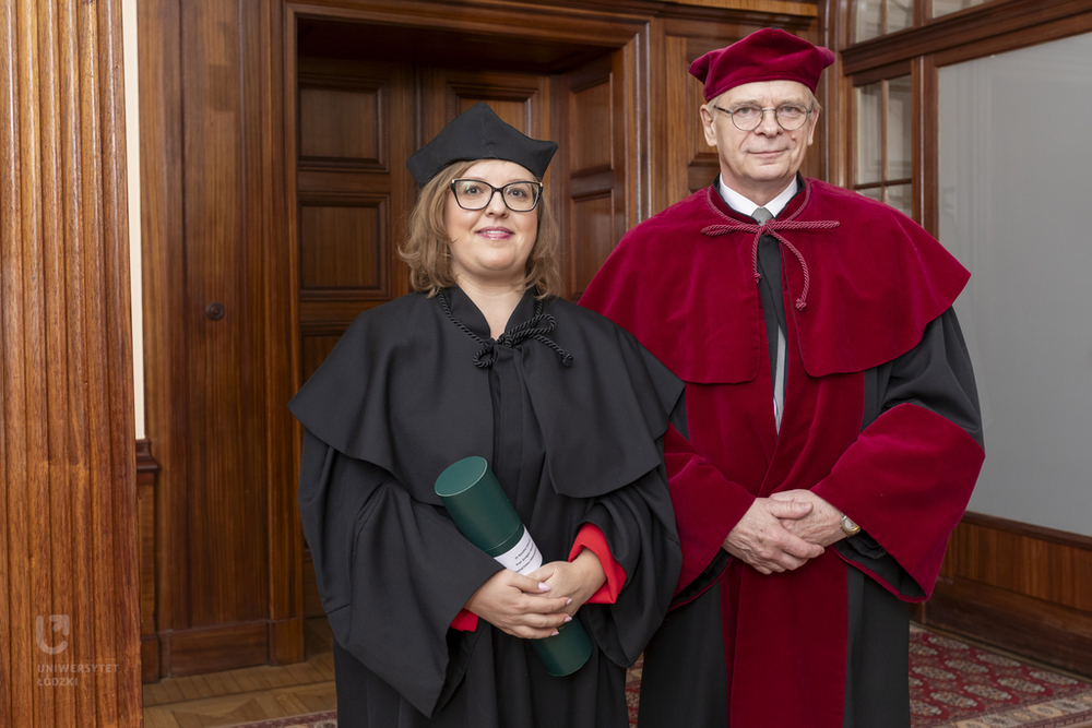 dr Karolina Witczak - wręczenie doktoratu