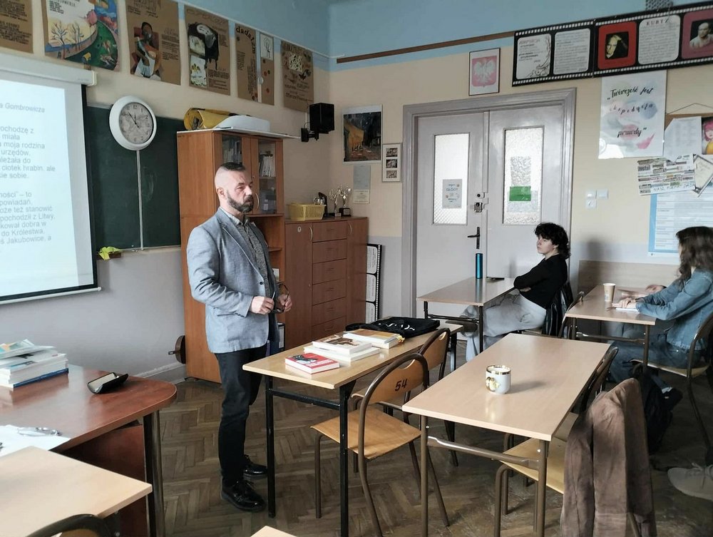 Prof. Kępiński w XVI LO