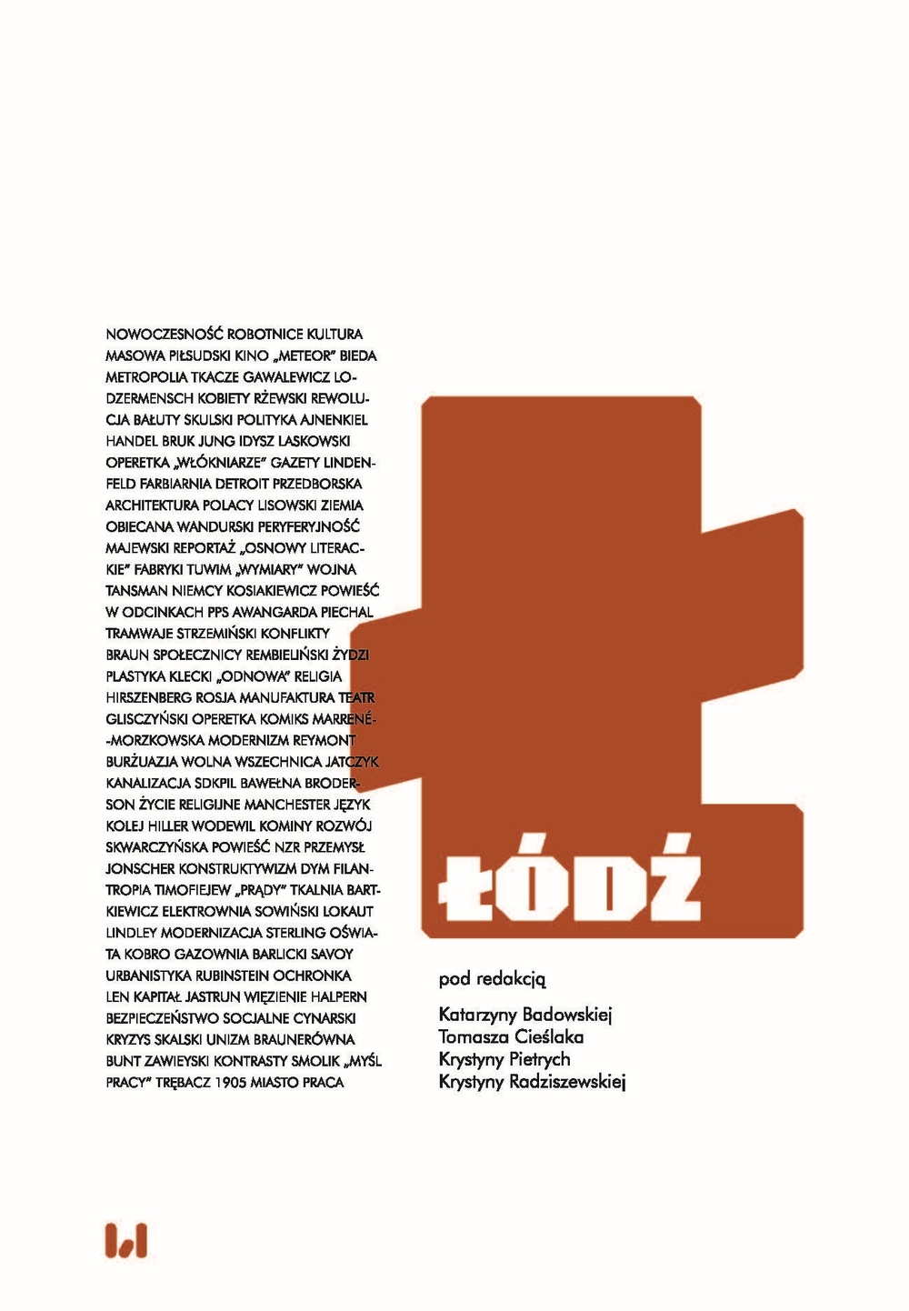 Okładka książki pt. Łódź. Miasto modernistyczne