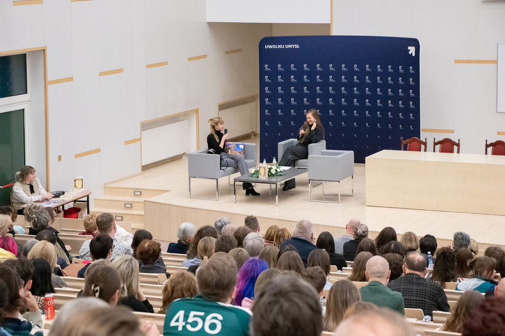 Pierwszy wykład Doroty Masłowskiej w ramach Łódzkich Wykładów z Poetyki