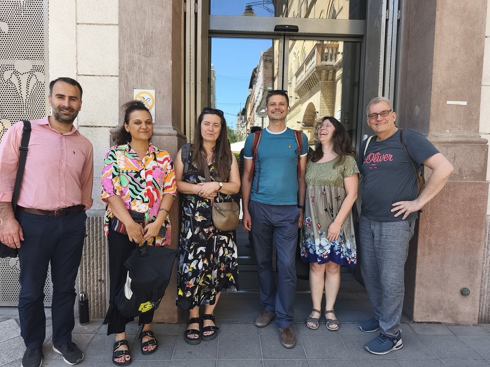 Prof. Cieślewska w Budapeszcie