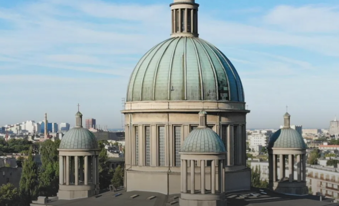 Katedra pod wezwaniem Św. Teresy z lotu ptaka