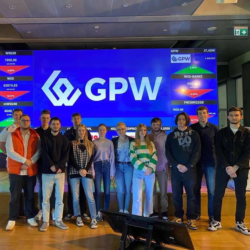 Zdjęcie grupowe na GPW