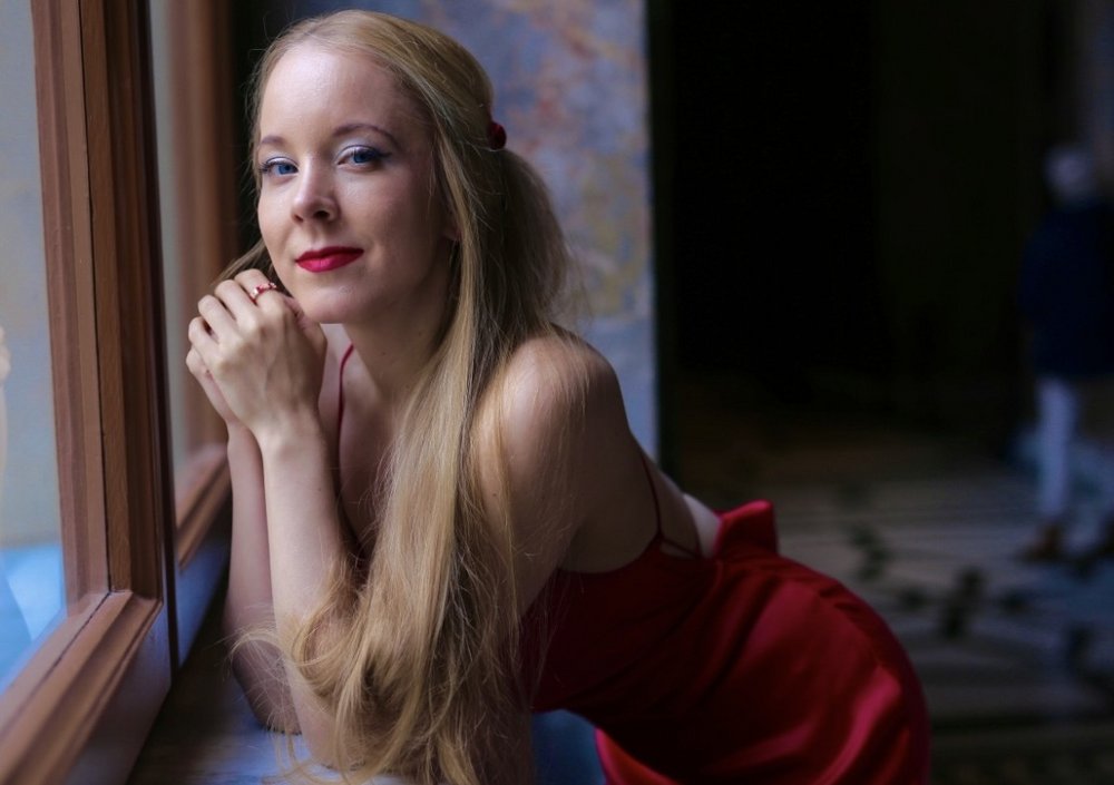 Portret pianistki Joanny Sochackiej