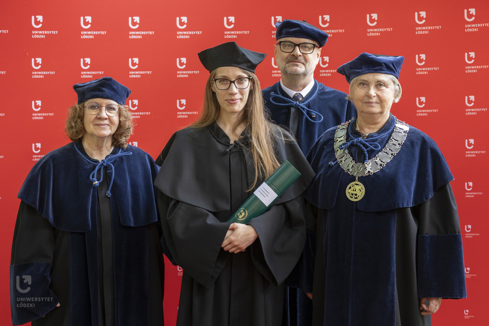 dr Edyta Wojtczak - wręczenie doktoratu