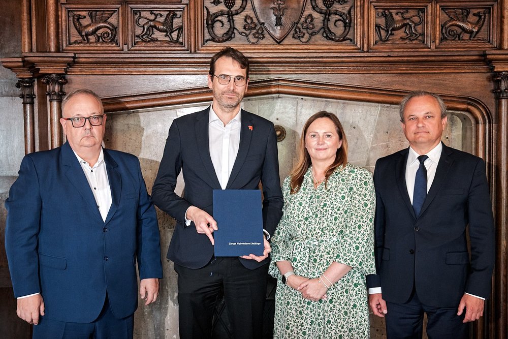 Rektor UŁ i marszałek województwa