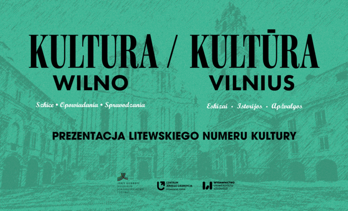 czarny tytuł na zielonym tle