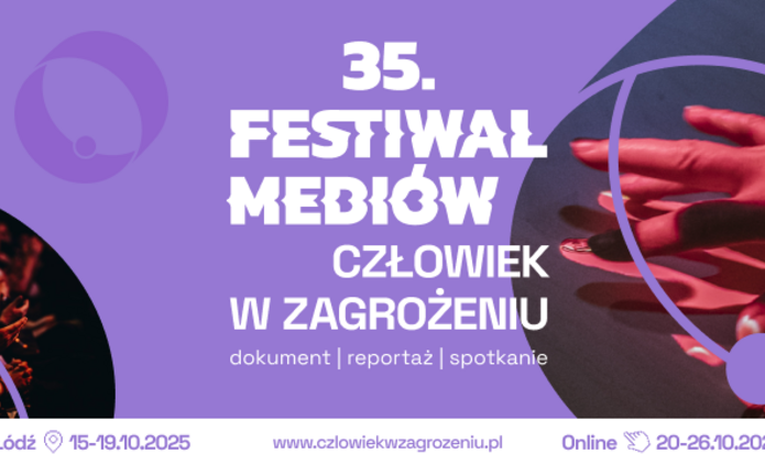 Grafika - impresja na temat 35. Festiwalu Mediów Człowiek w Zagrożeniu