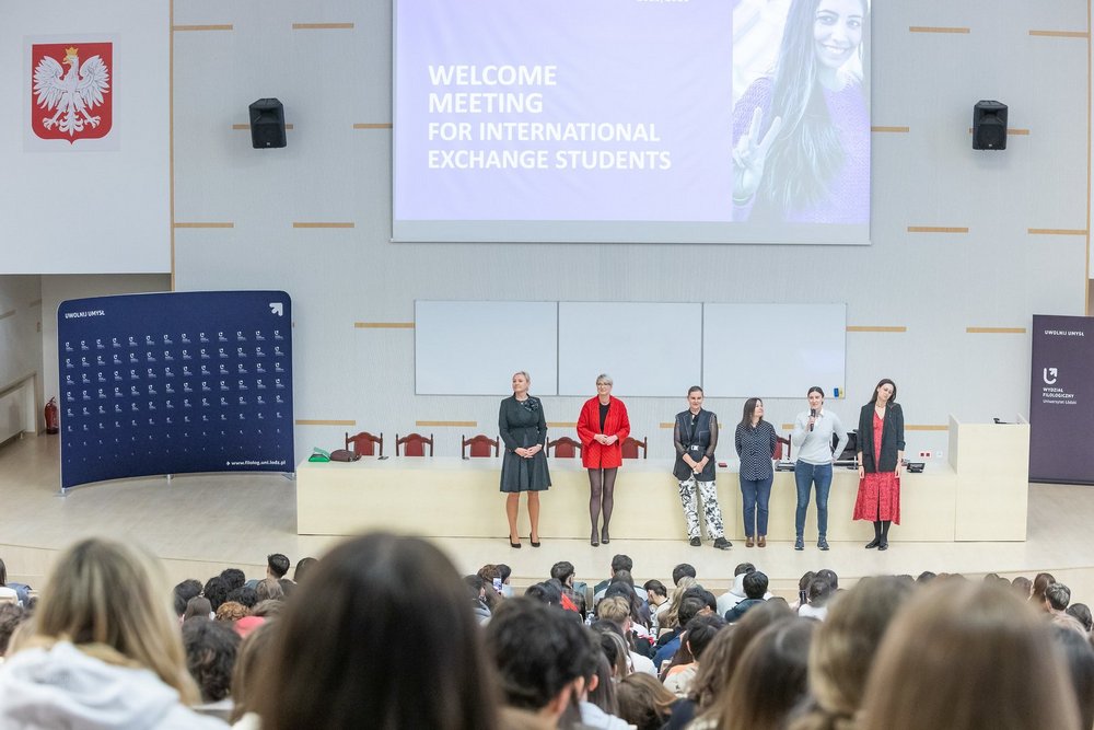 Przyjęcie nowych studentów z zagranicy na UniLodz