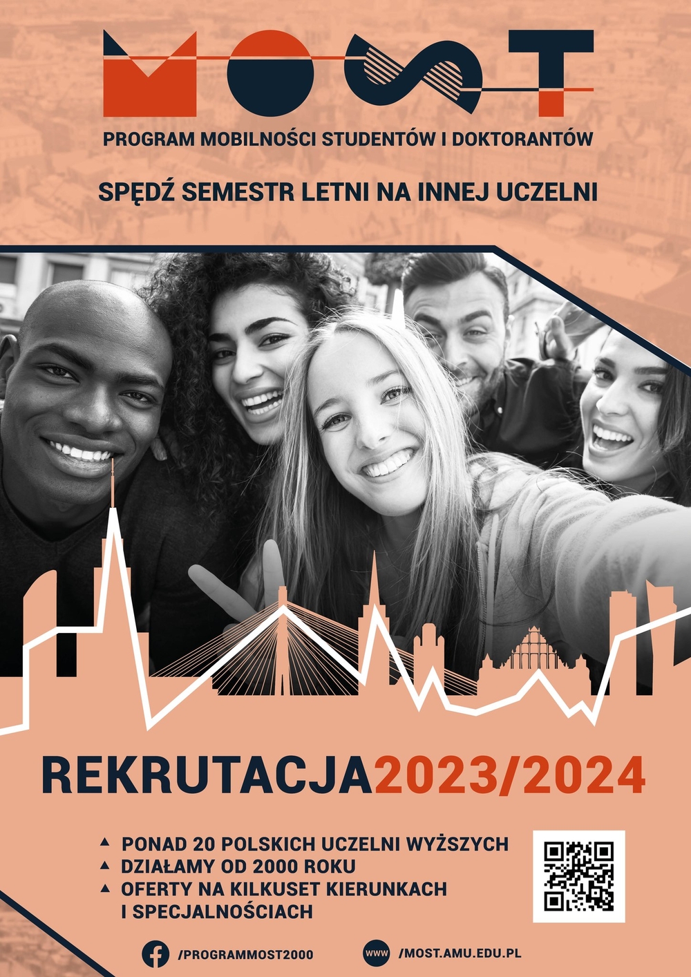 plakat rekrutacyjny z nazwą programu oraz krótkim opisem