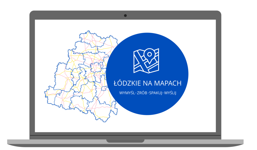 grafika dot. konkursu Łódzkie na mapach 2025