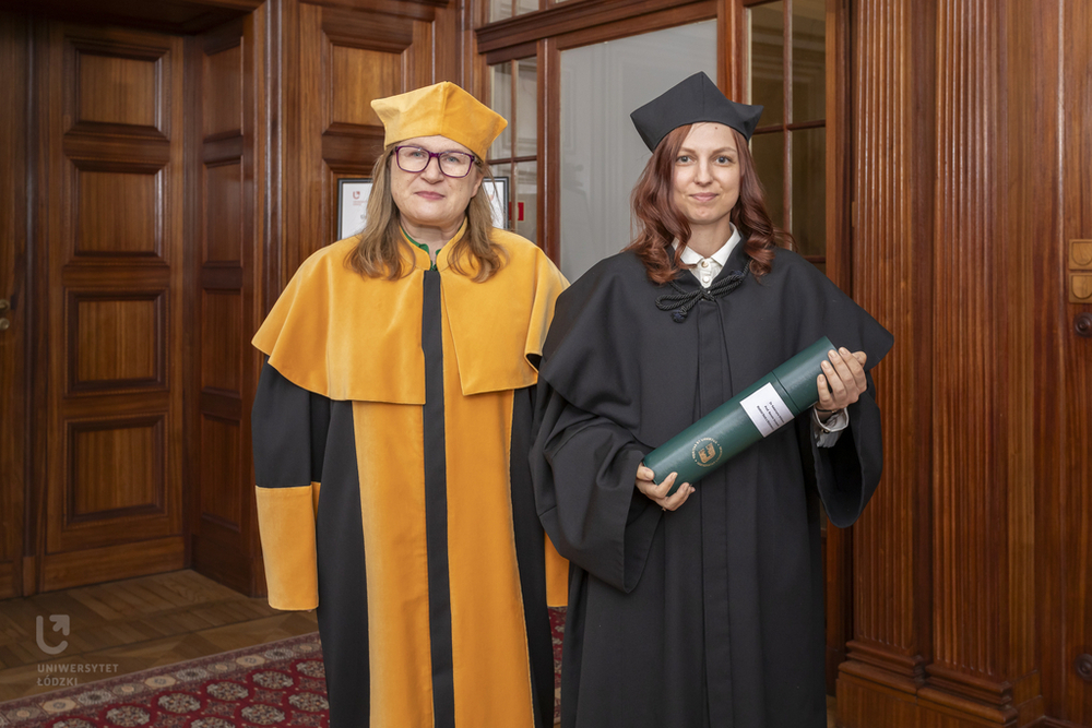dr Katarzyna Miśkiewicz - wręczenie doktoratu