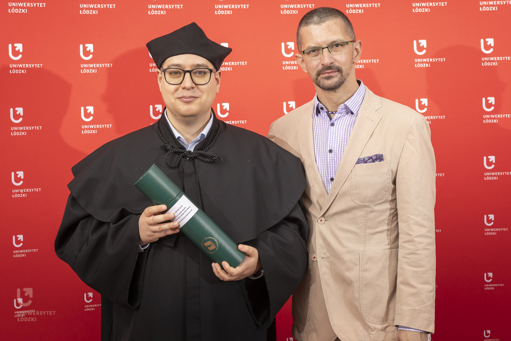 dr Michał Turski - wręczenie deoktoratu
