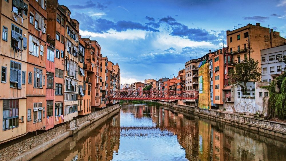 Girona, widok na rzekę