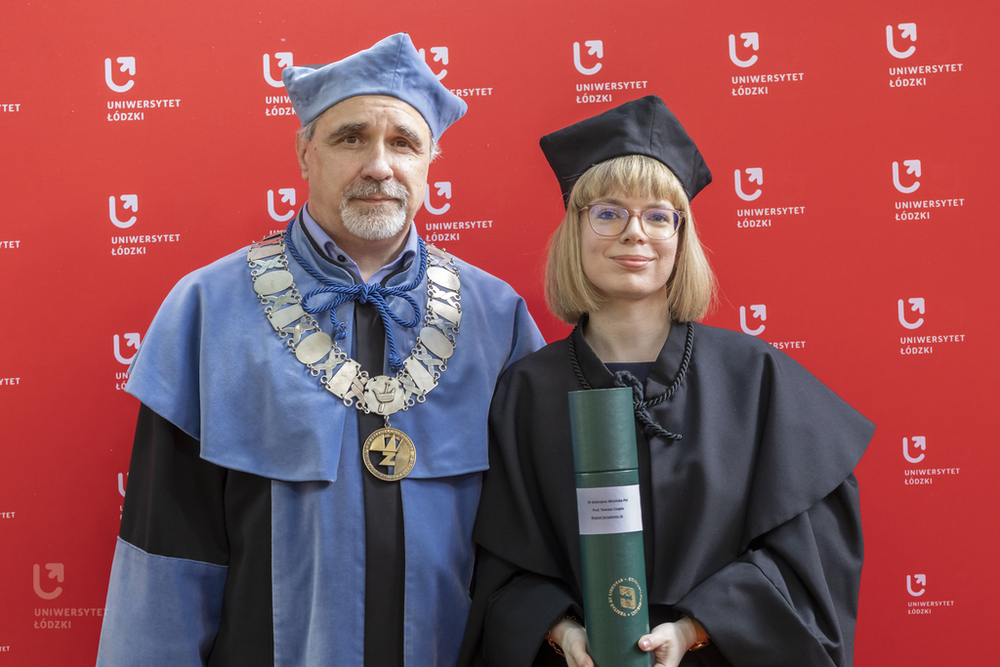 dr Katarzyna Wicińska-Pel - wręczenie doktoratu