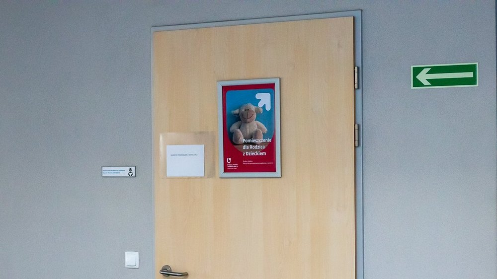 Pokój dla rodzica z dzieckiem.