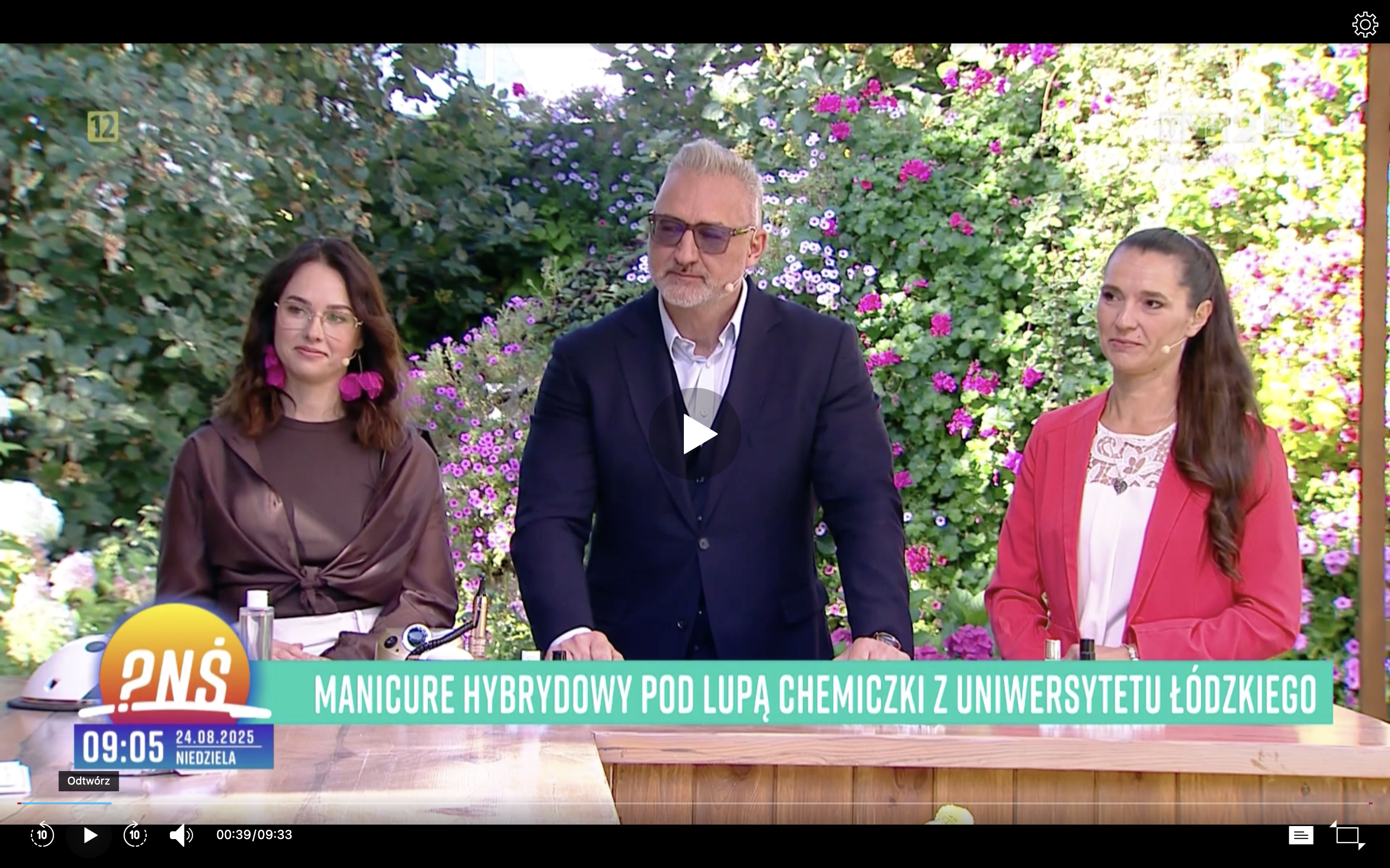 dr hab. Kamila Borowczyk z Katedry Chemii Organicznej, Wydziału Chemii UŁ